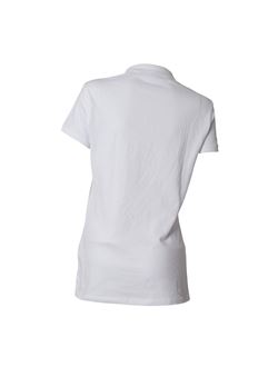 Image of Women's polo shirt, white